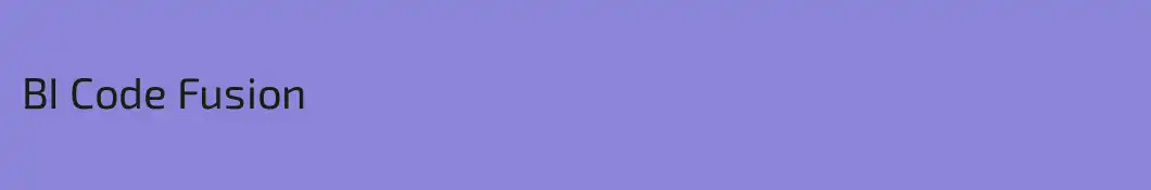 BI Code Fusion